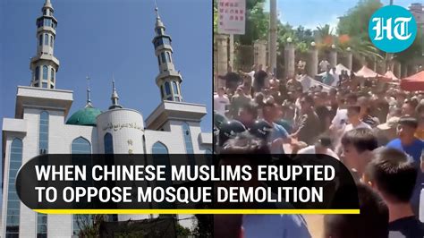in india mosques are torn down like in china